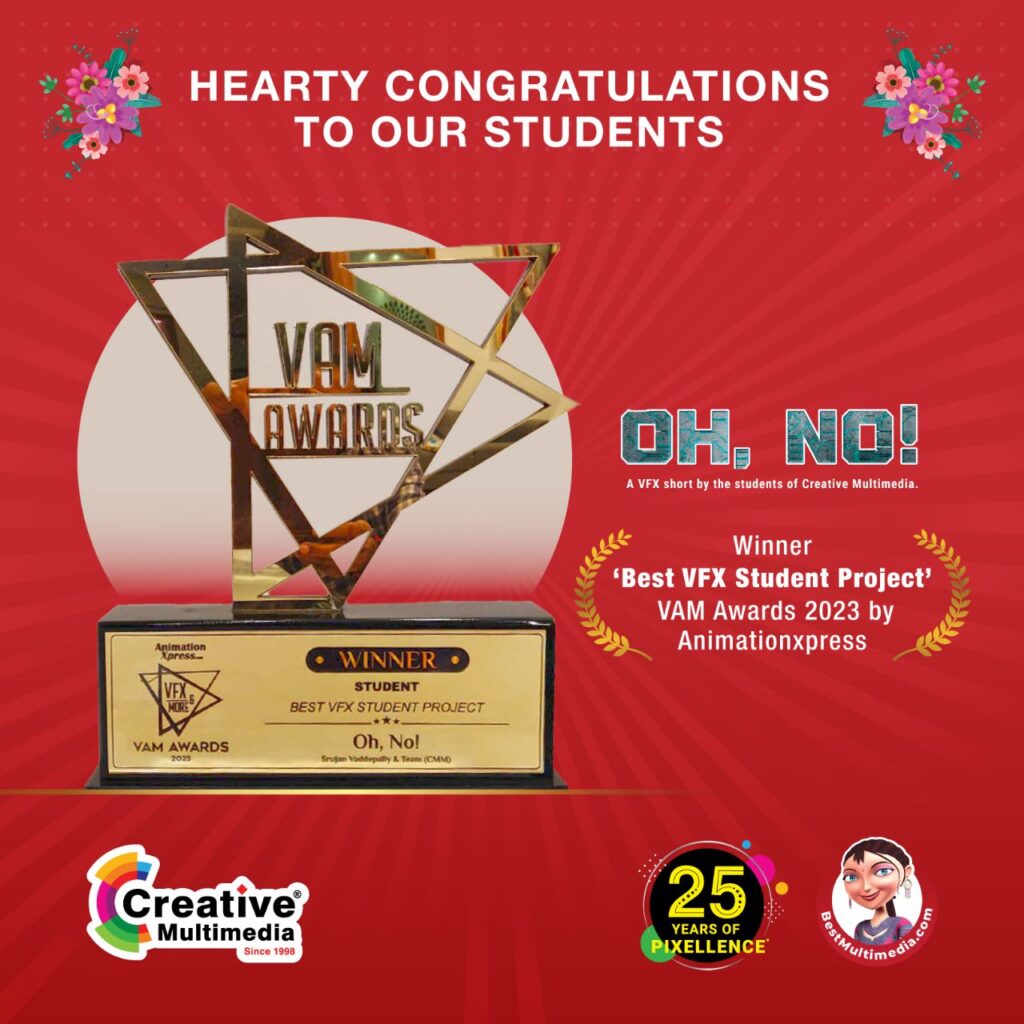 Creative Multimedia VAM Award short film OhNo