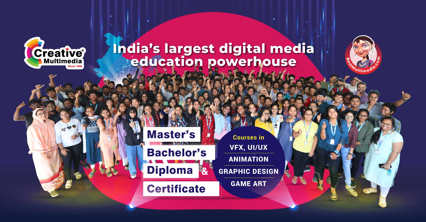 Best Animation College in Hyderabad Creative Multimedia College