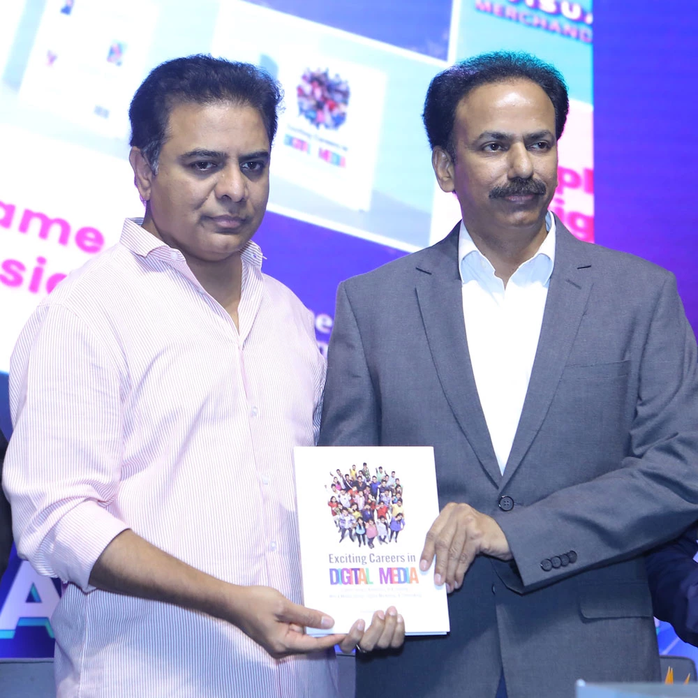 KTR IT minister of Telangana Sri K.T. Rama Rao.