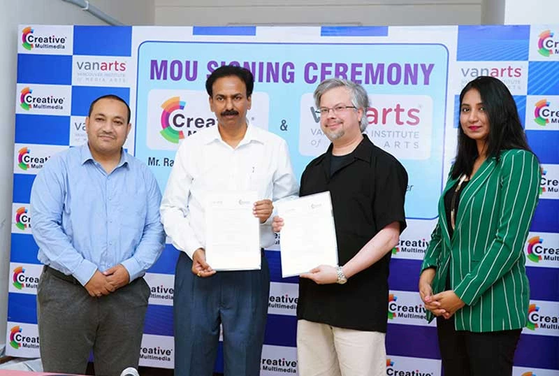 mou_vanarts_02 Top Multimedia colleges in Hyderabad